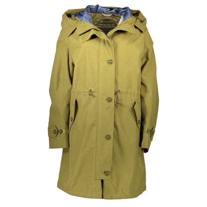Gant Green Cotton Jackets &amp; Coat
