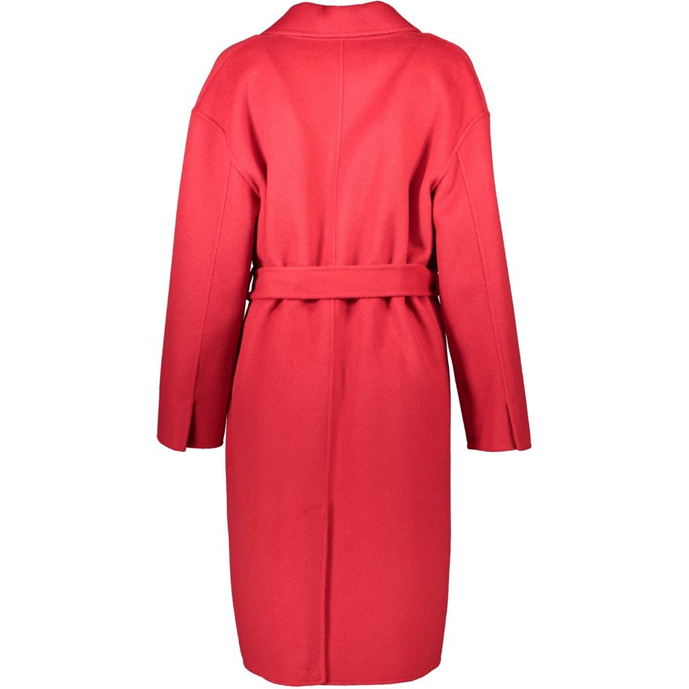 Gant Red Wool Jackets &amp; Coat
