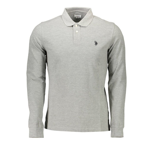 Polo gris en coton US POLO ASSN.