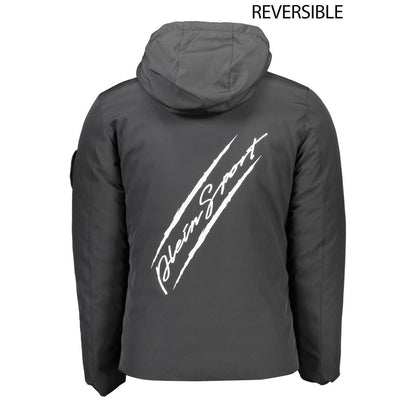 Plein Sport Black Polyester Jacket