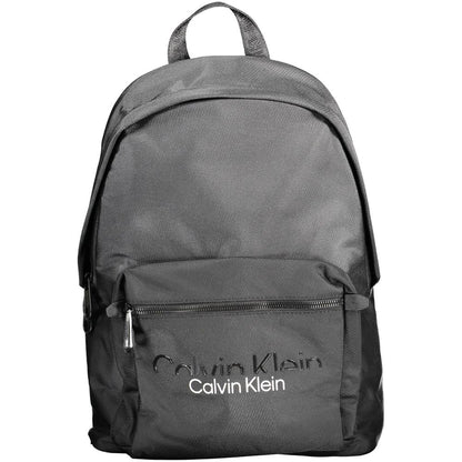 Calvin Klein Black Polyester Backpack