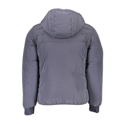 Harmont &amp; Blaine Blue Polyester Jacket