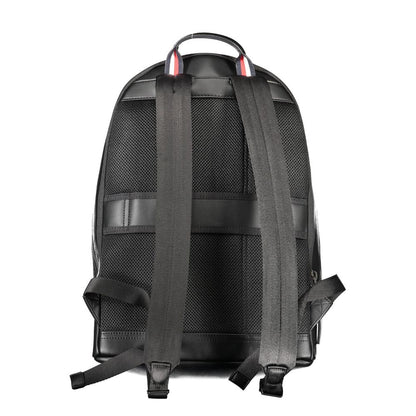 Sac à dos en polyester noir Tommy Hilfiger