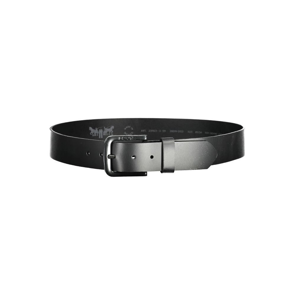 Ceinture en cuir noir Levi's