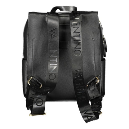 Sac à dos en polyéthylène noir Mario Valentino