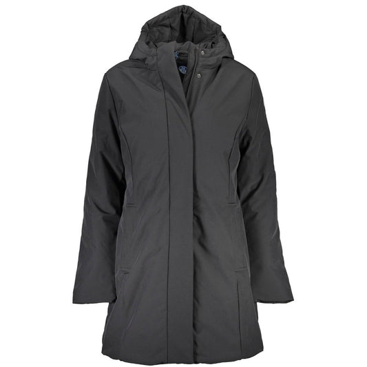 North Sails Black Polyester Jackets &amp; Coat