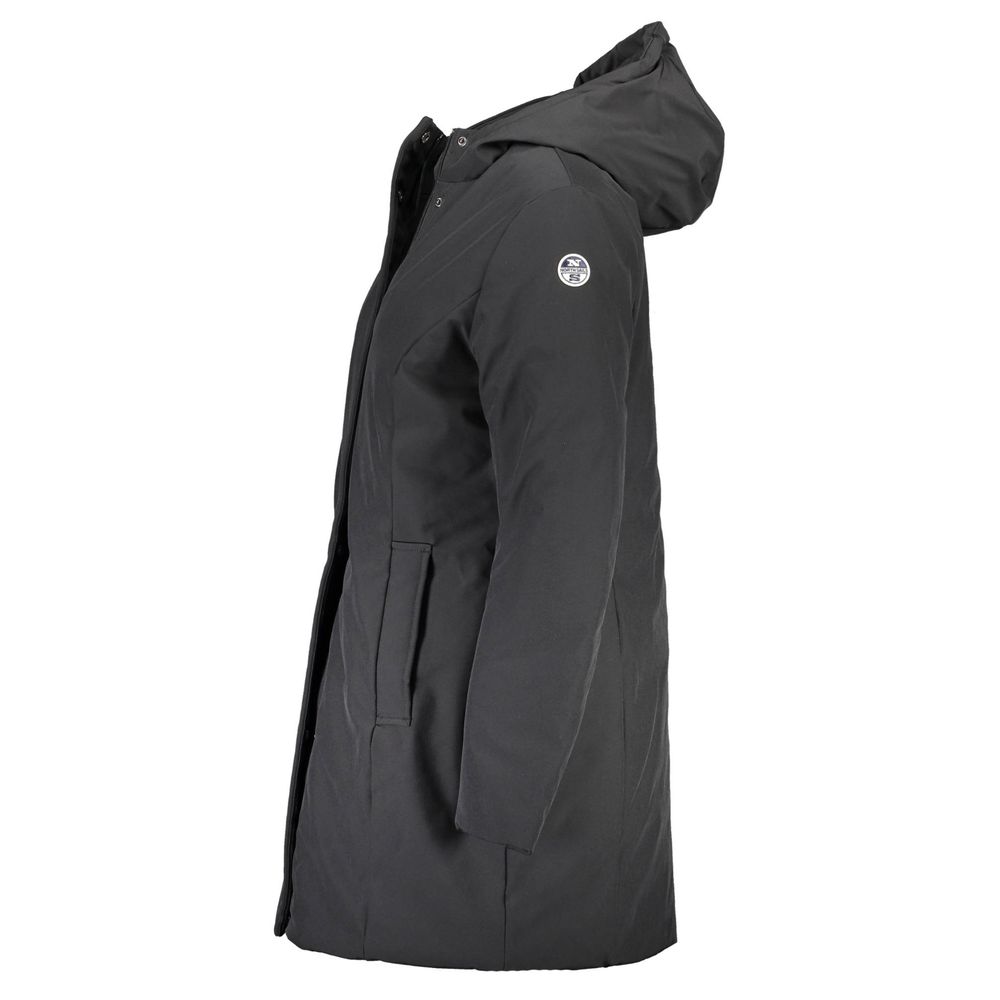 North Sails Black Polyester Jackets &amp; Coat