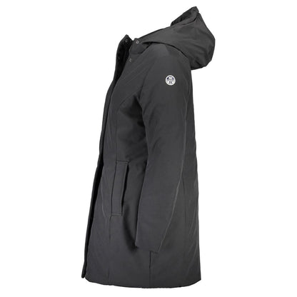 North Sails Black Polyester Jackets &amp; Coat