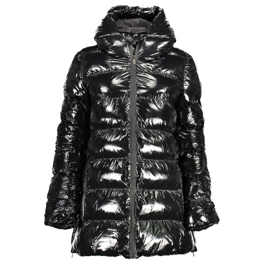 US POLO ASSN. Black Polyester Jackets &amp; Coat