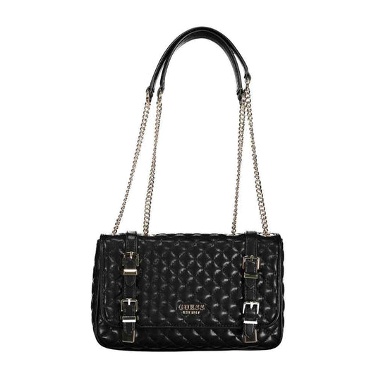 Guess Jeans Black Polyethylene Handbag