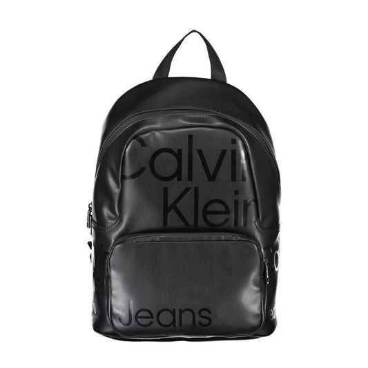 Sac à dos en polyéthylène noir Calvin Klein