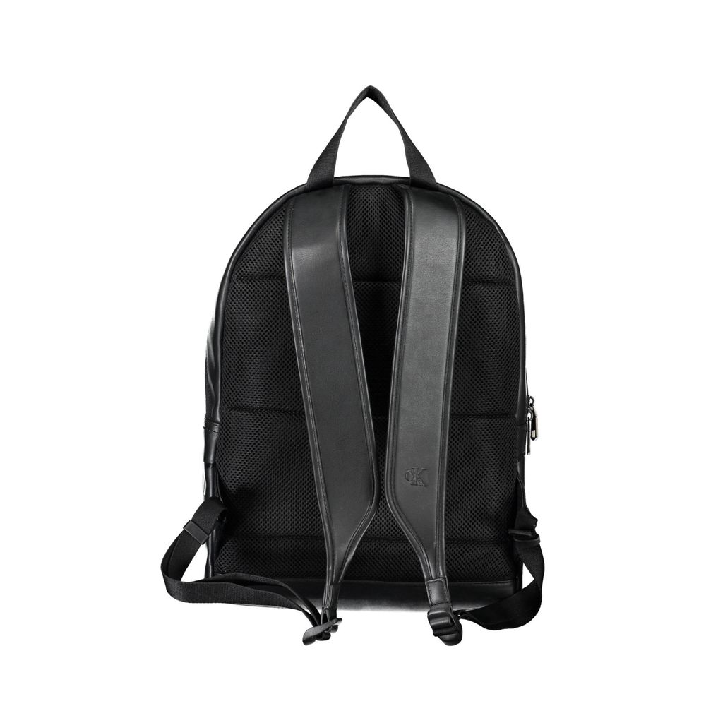Sac à dos en polyéthylène noir Calvin Klein