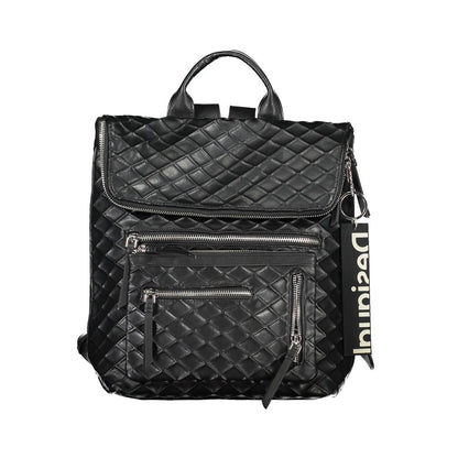 Sac à dos en polyéthylène noir Desigual