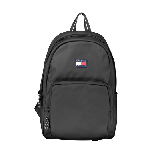 Sac à dos en polyester noir Tommy Hilfiger