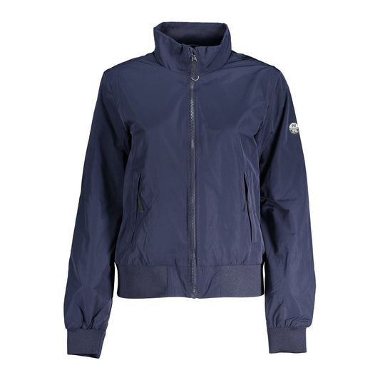 North Sails Blue Polyester Jackets &amp; Coat