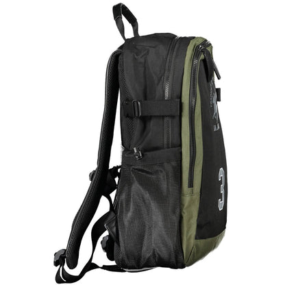 Sac à dos en polyester noir La Martina