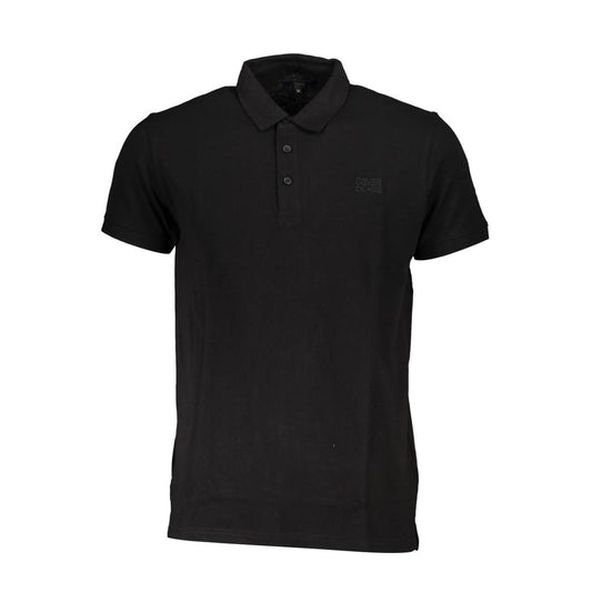Polo Cavalli Class en coton noir