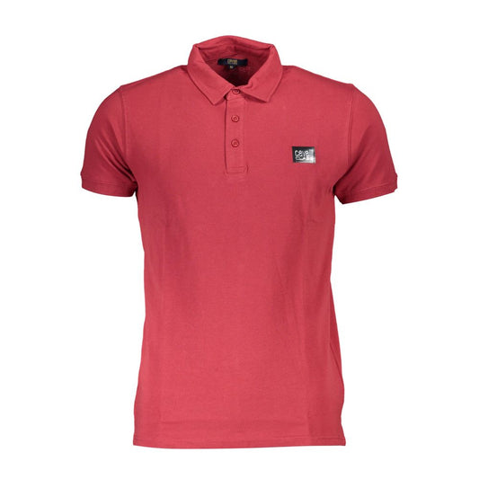 Polo Cavalli Class en coton rouge