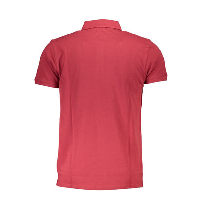 Polo Cavalli Class en coton rouge