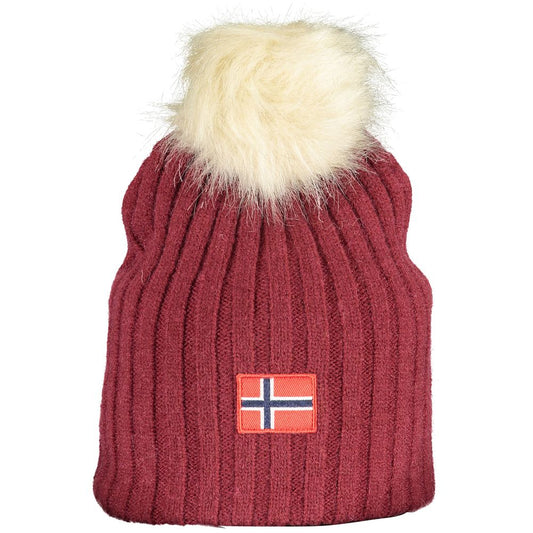 Casquette en polyester violet Norvège 1963