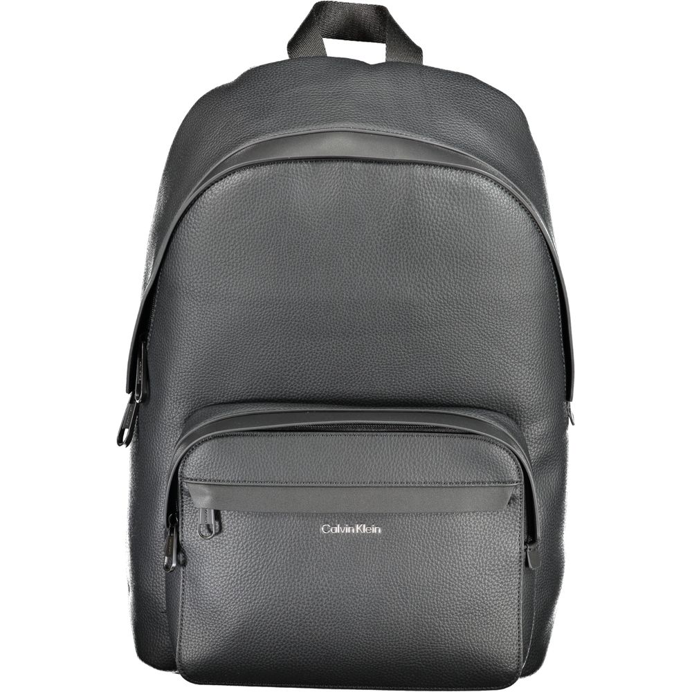 Sac à dos en polyester noir Calvin Klein