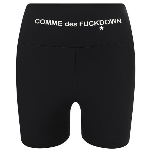 Short en nylon noir Comme des Garçons Fuckdown