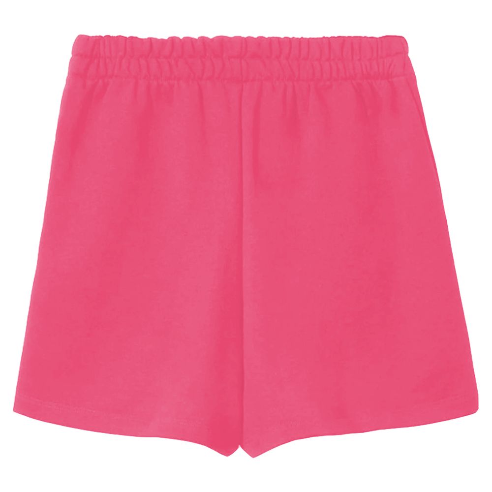 Short en coton rose Comme des Garçons Fuckdown