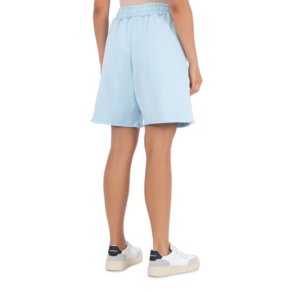 Short en coton bleu Comme des Garçons Fuckdown