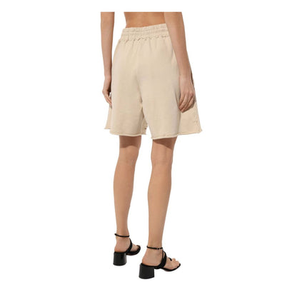 Comme Des Fuckdown Short en coton beige
