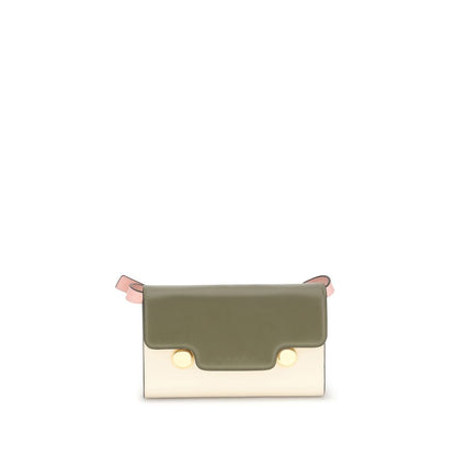 Marni Trunkaroo Leather Shoulder Bag Modern Craftsmanship