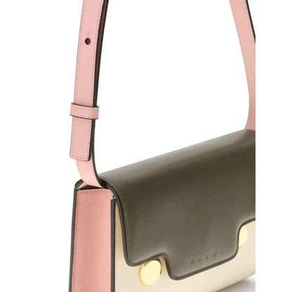 Marni Trunkaroo Leather Shoulder Bag Modern Craftsmanship