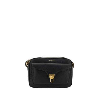 Coccinelle Beat Soft Shoulder Bag Calfskin Garnet Leather