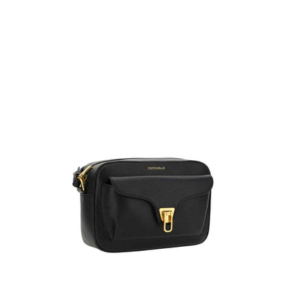 Coccinelle Beat Soft Shoulder Bag Calfskin Garnet Leather