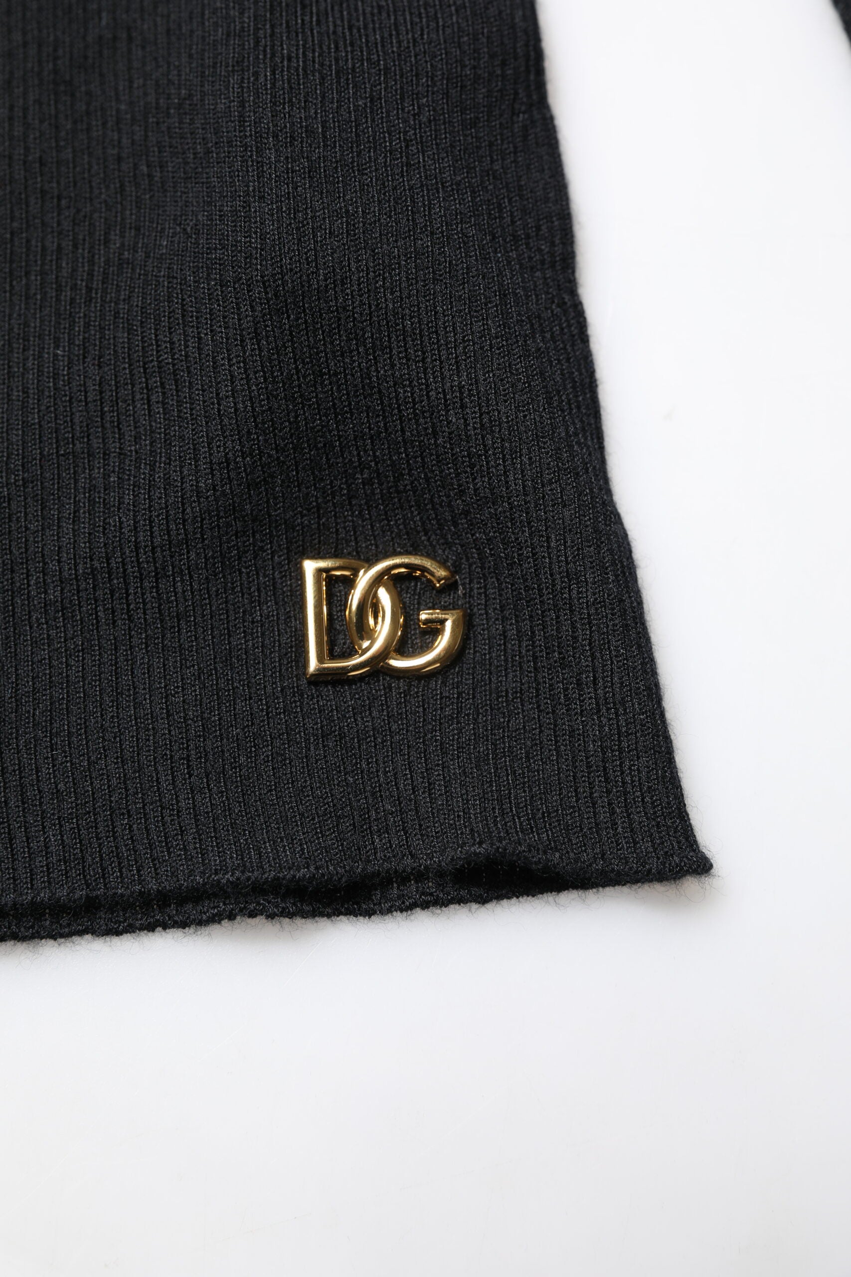Dolce & Gabbana Black Cashmere Turtleneck Knitted Blouse Top by Dolce & Gabbana