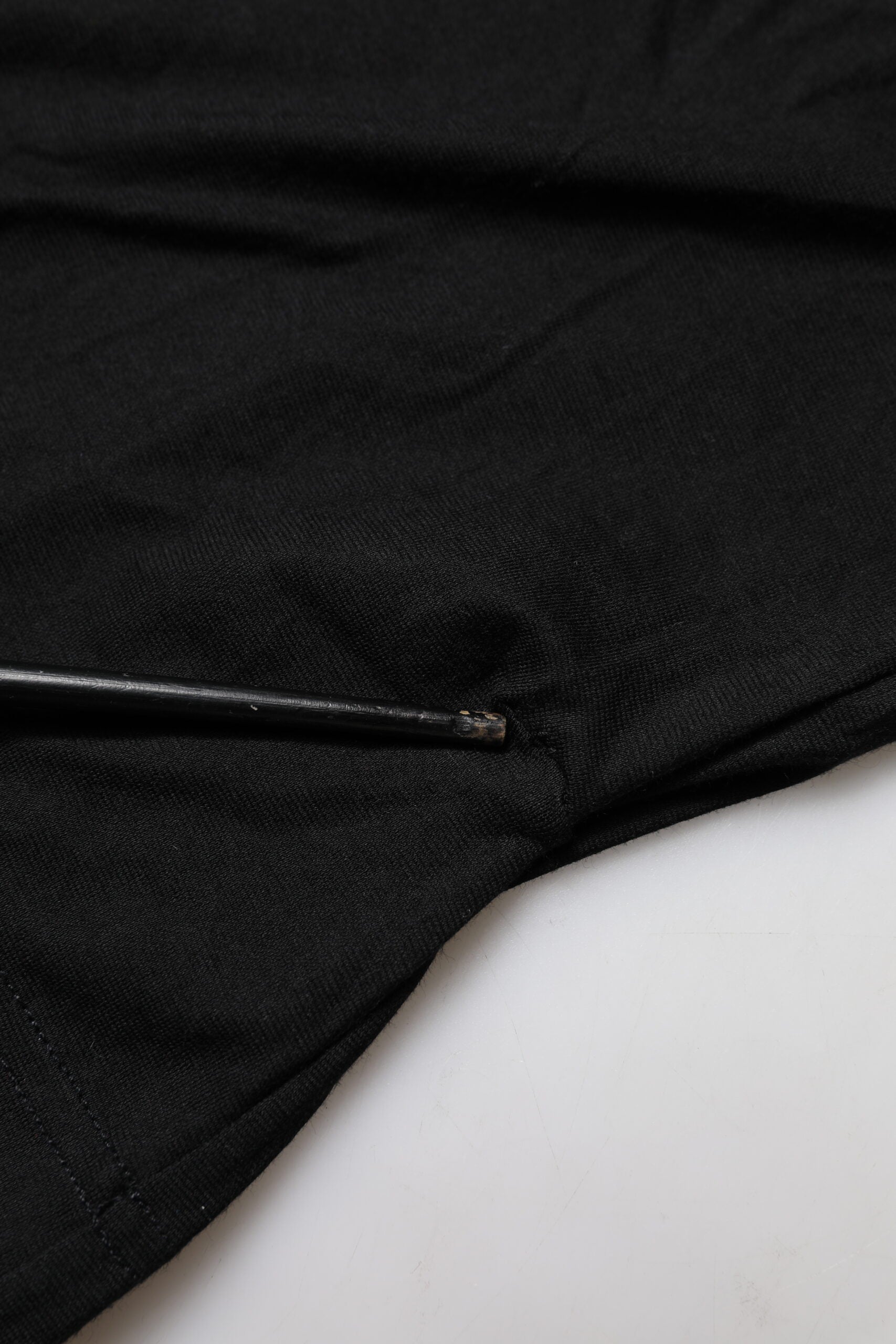 Dolce & Gabbana Black Cotton Short Sleeves Round Neck T-shirt by Dolce & Gabbana