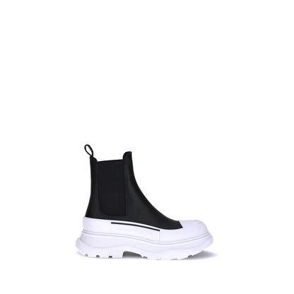 Alexander McQueen Chelsea Ankle Boots Calf Leather Rubber