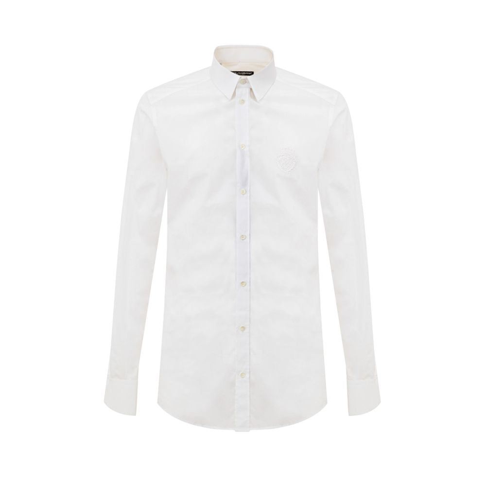 Dolce & Gabbana White Cotton Shirt by Dolce & Gabbana