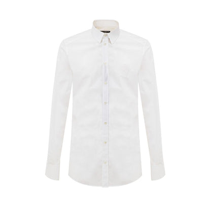 Dolce & Gabbana White Cotton Shirt by Dolce & Gabbana