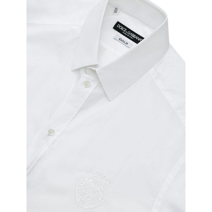 Dolce & Gabbana White Cotton Shirt by Dolce & Gabbana