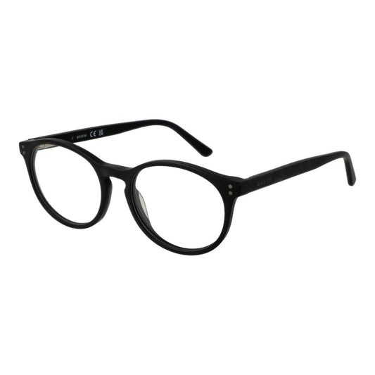 Montures optiques unisexes noires Guess