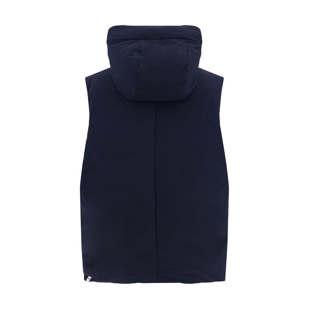 Jil Sander Down Vest Down Monochrome Luxury Layer Edition