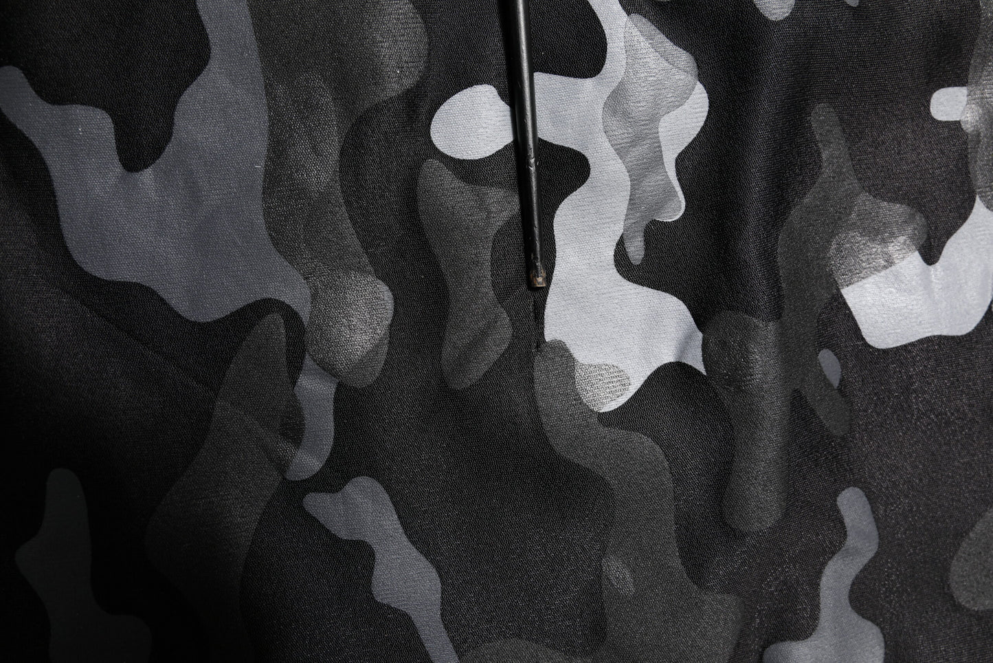 Dolce &amp; Gabbana Black Camouflage Pullover Sweatshirt Sweater