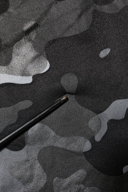 Dolce &amp; Gabbana Black Camouflage Pullover Sweatshirt Sweater
