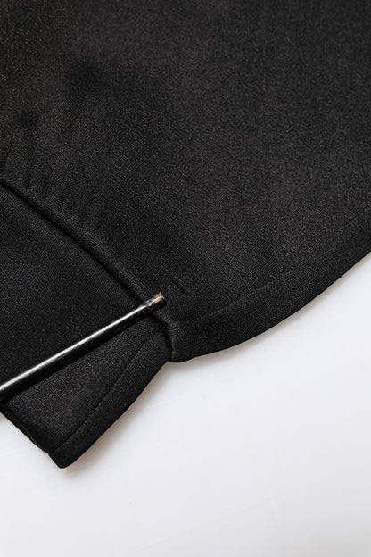 Dolce &amp; Gabbana Black Camouflage Pullover Sweatshirt Sweater
