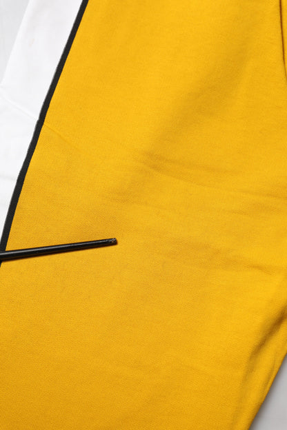 Pantalon de jogging en coton jaune Dolce &amp; Gabbana