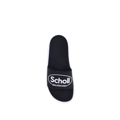 Chaussons en caoutchouc Balenciaga