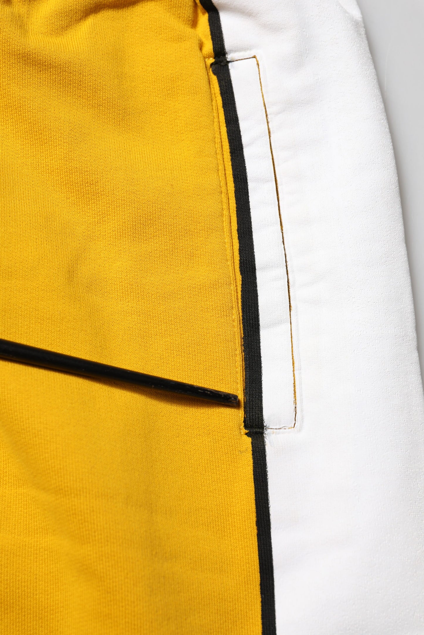Pantalon de jogging en coton jaune Dolce &amp; Gabbana
