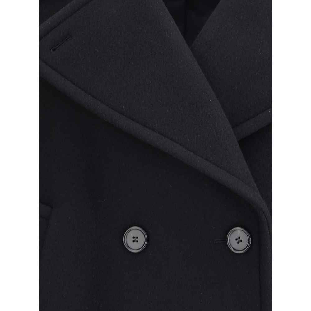 Chloé Oversize Short Coat Soft Wool Coat - Timeless