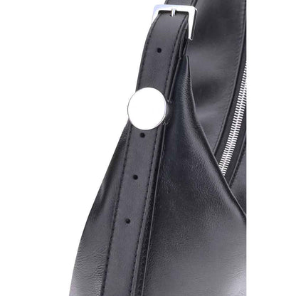 Marni Small Dot Hobo Shoulder Bag Semi Gloss Leather