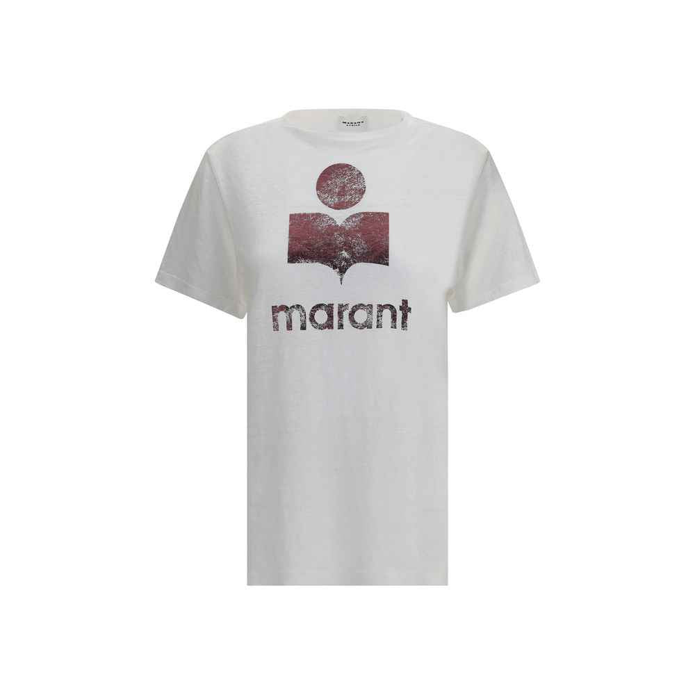 Marant Étoile Zewel Linen T Shirt Lightweight Monochrome